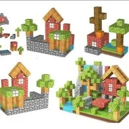 Juego de bloques magnéticos!