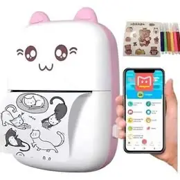 Mini Impresora Térmica Portátil Bluetooth Recargable