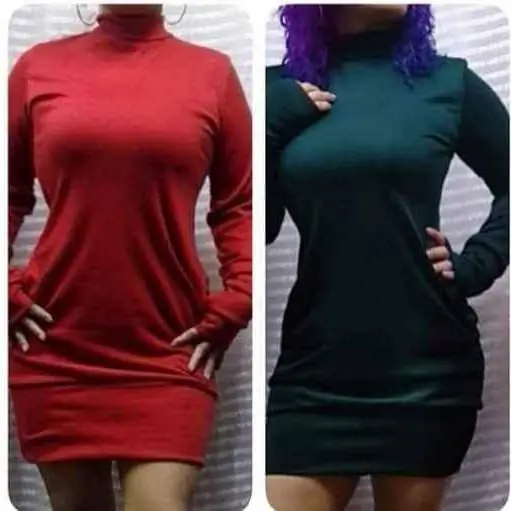 Vestido de lanilla