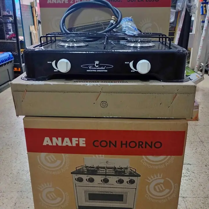 Cocina de mesada CONOMETAL. 45000 con regulador de 1.5m incluído consulte por mayor