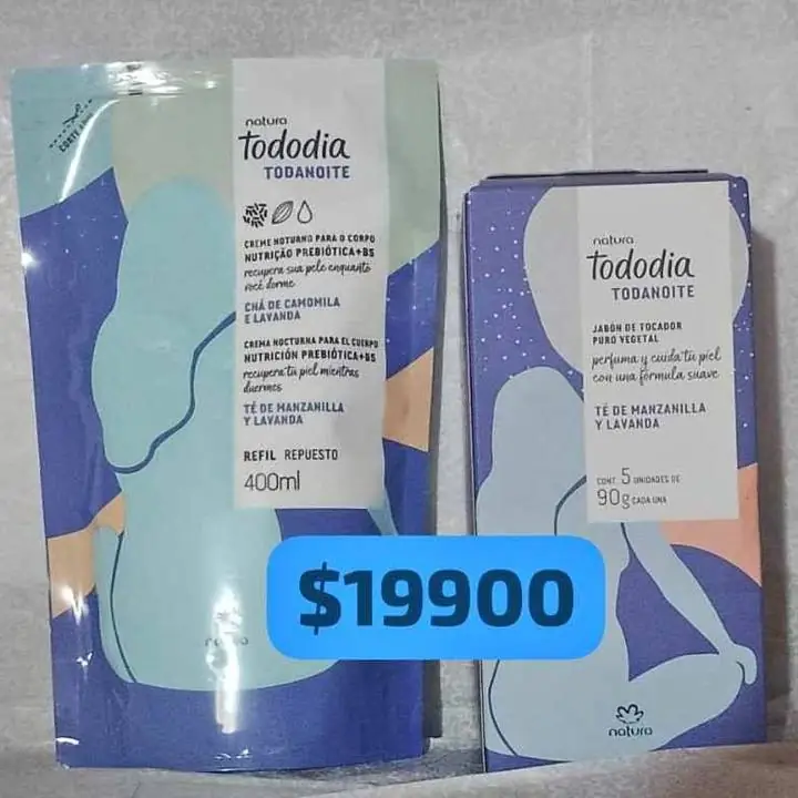 Kit té de manzanilla y lavanda Tododía Natura