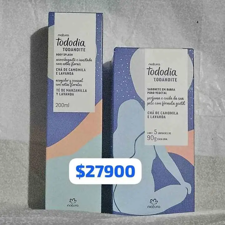 Kit té de manzanilla y lavanda Tododía Natura