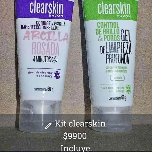 Kit en promo clearskin Avon