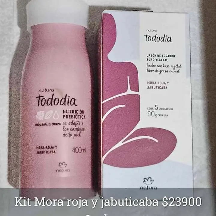 Kit en promo Mora roja y jabuticaba
