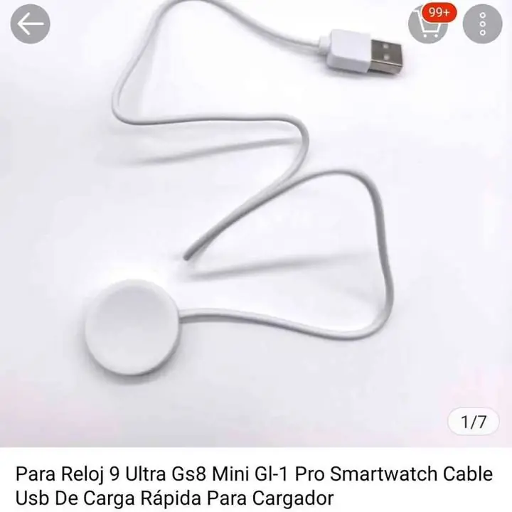 Cargador adaptador para reloj
