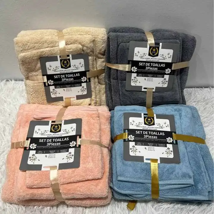 Set de toallas extra suaves virales