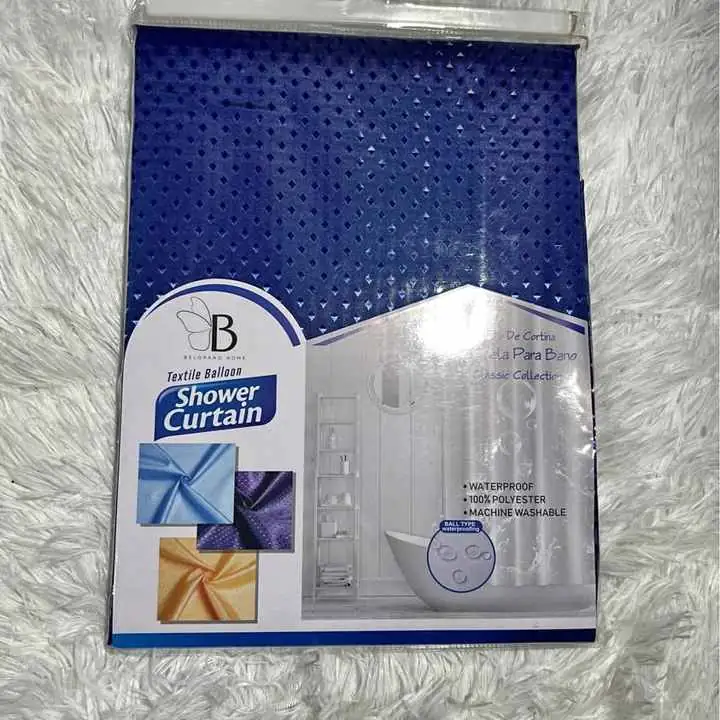 Cortinas de raso para el baño 1.80x1.80 anti hongos. Consultar modelos y colores