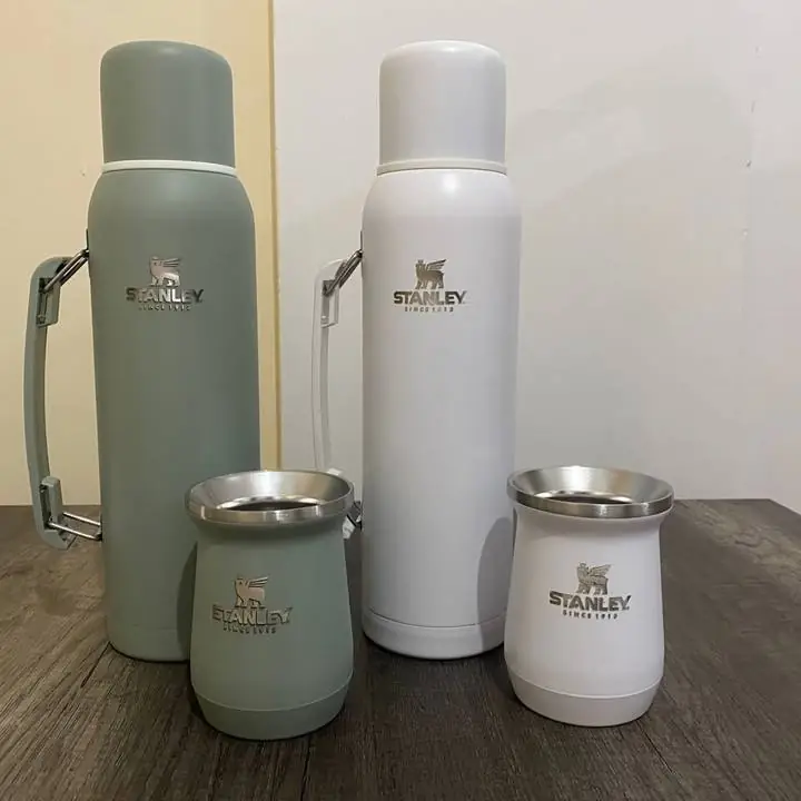 Termos acero 1.2L incluye mate