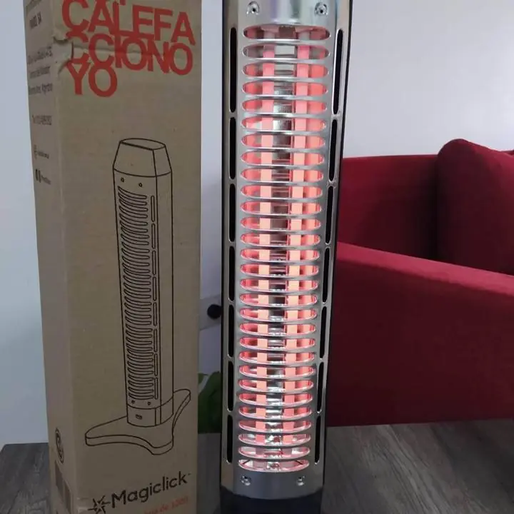 Estufa de Cuarzo doble vela Magiclick