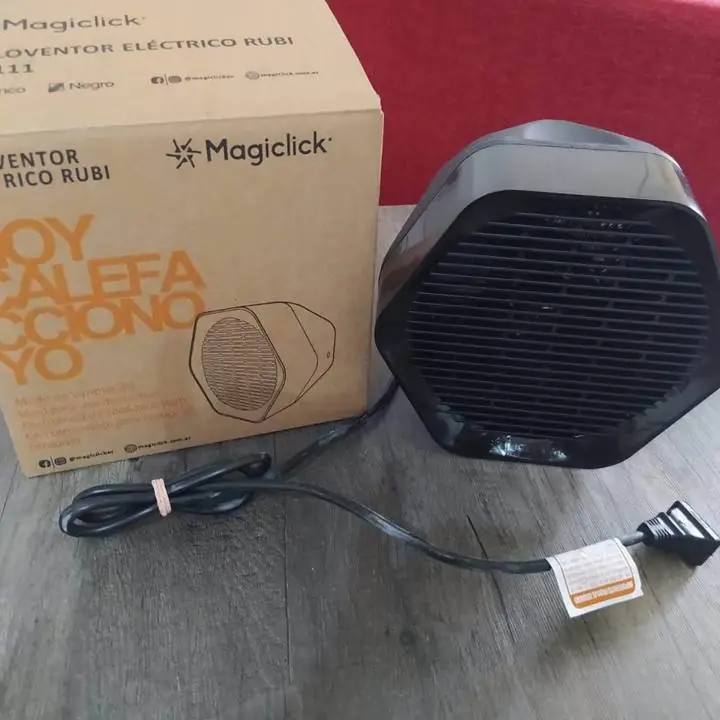Caloventor eléctrico rubi Magiclick