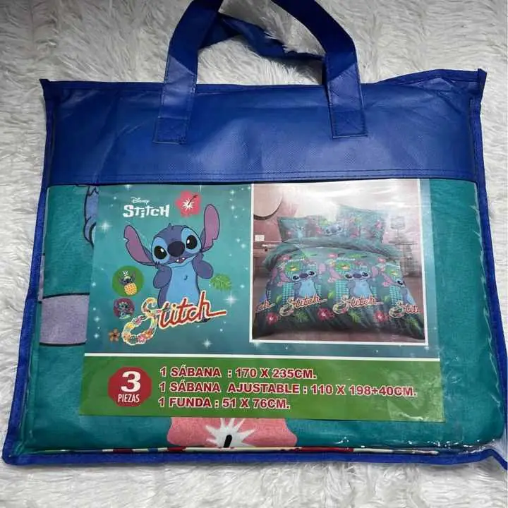 Sábanas Disney Twin 3 piezas 100% algodón