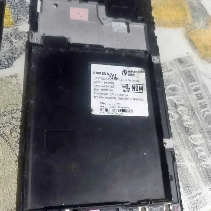 Samsung J4 J400 carcasa + chasis + altavoz + flex retroceso parlante audio