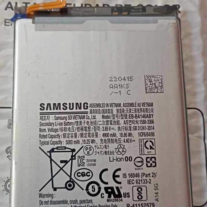Samsung A14 (Original) AL 100% muy buen estado (sacada de equipo)