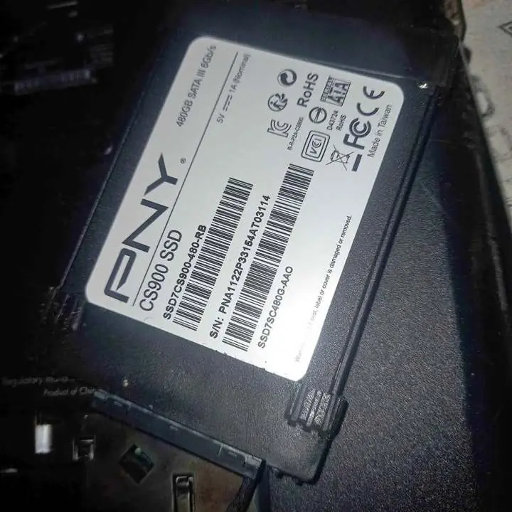Disco solido pny solid state 480 GB 6GB/s SSD CA900 excelente estado (permutas)