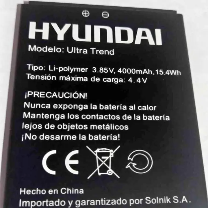 Hyundai ultra trend BAT3RIA original 100%