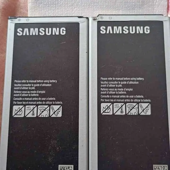 Samsung J7 2016 baterias sacadas de equipo precio x unidad