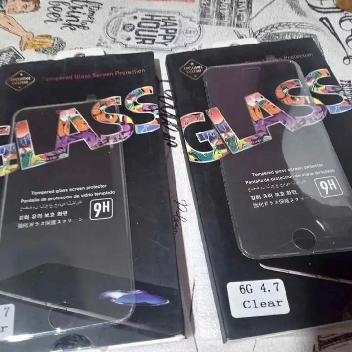 iPhone 6G templado transparente - rosa gold