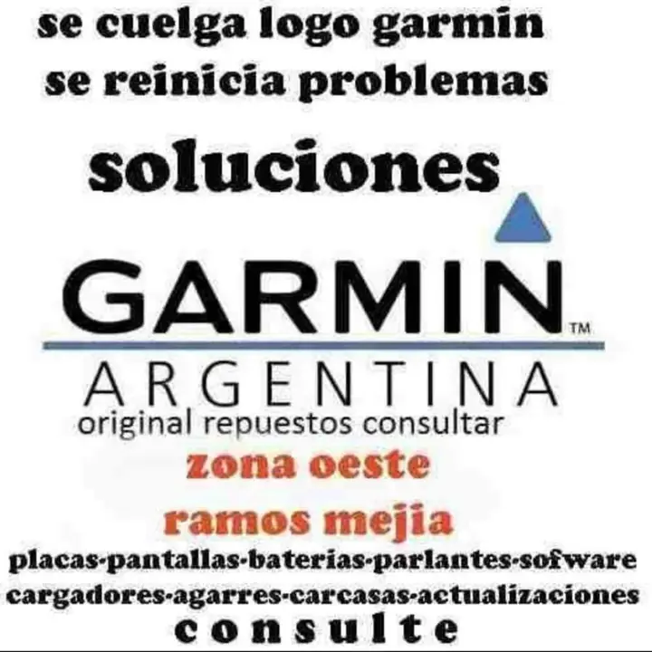 GPS Garmin actualizaciones y mas zona oeste