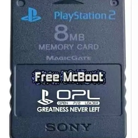 Memorycard 16 MB PS2 FreeMcBoot + OPL