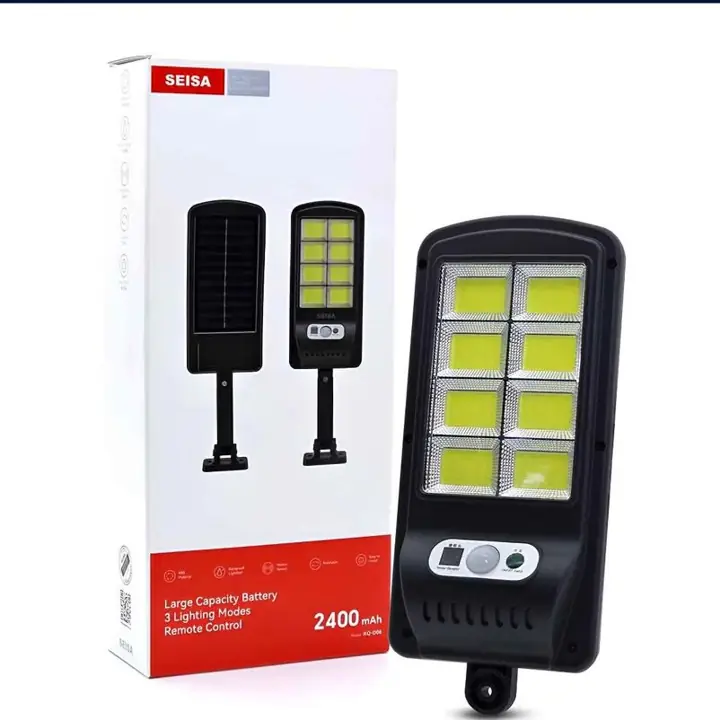 Reflector LED con panel solar