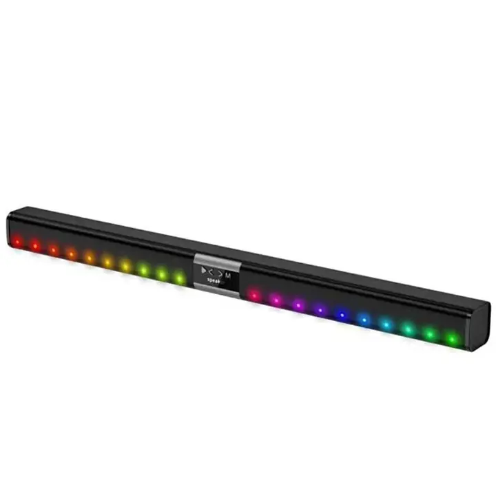 Barra de sonido para TV Bluetooth led rgb