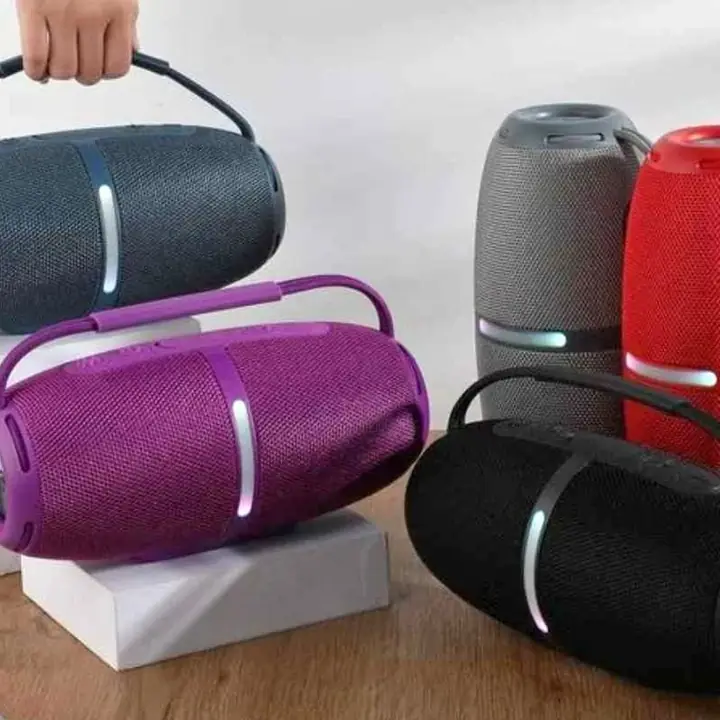 Parlante bluetooth portatil con luz LED multicolor cj x 24