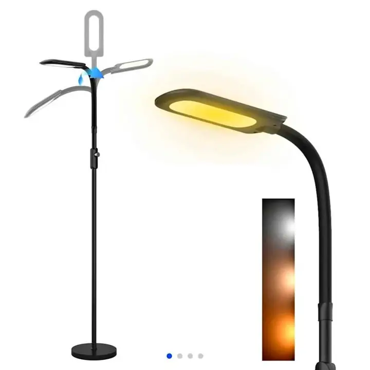 Lampara de pie 1.80 mts dimmeable con control remoto