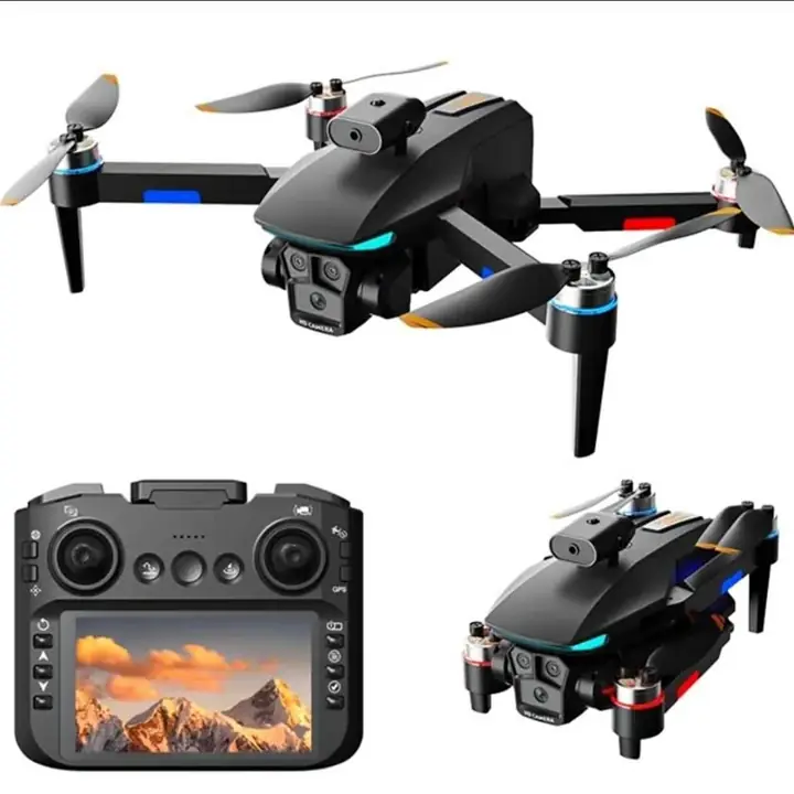 Dron plegable con pantalla de 4,3 y doble camara