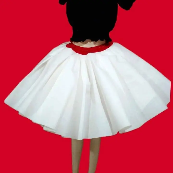 Enaguas armadores miriñaque sin alambres en friselina gruesa 3 capas