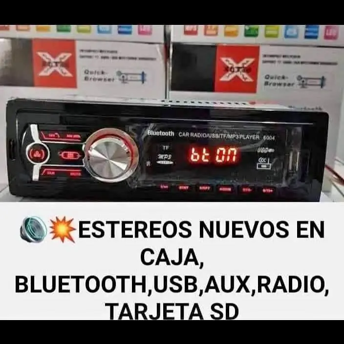 Estereo con Bluetooth