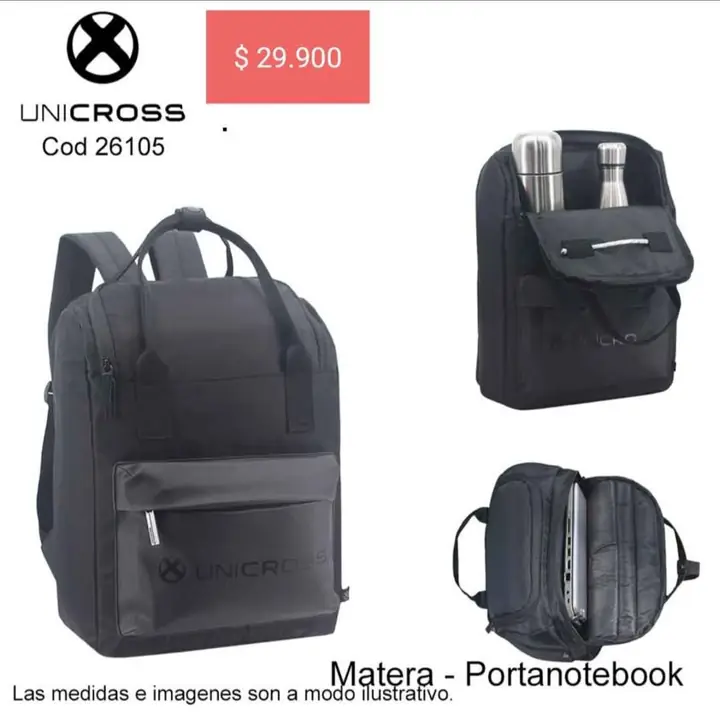 Mochilas materias & bolsos. Liquidación junio 25