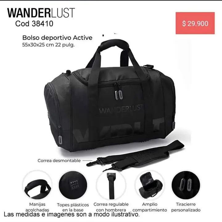 Bolsos & más. Pedido llega a sta esa el viernes 07/08/26