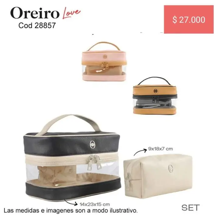 Portacosméticos las Oreiro. Día de madre 25