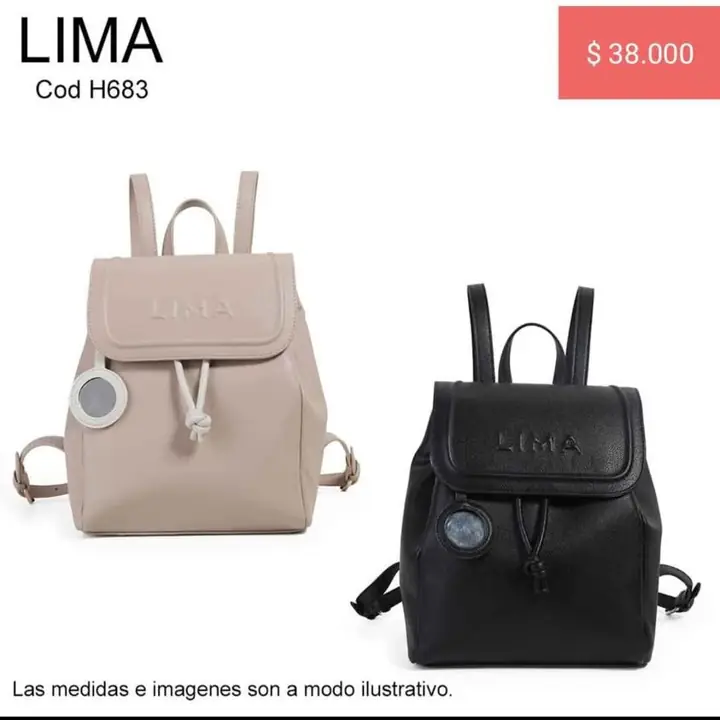Mochilas varias SS 26 . Pedido llega el 10/08/25