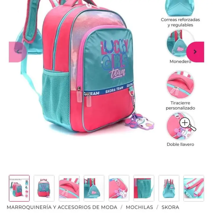 Mochilas nenas 18 pulgadas