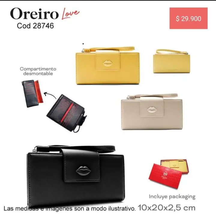 Billeteras & más. las Oreiro febrero 26