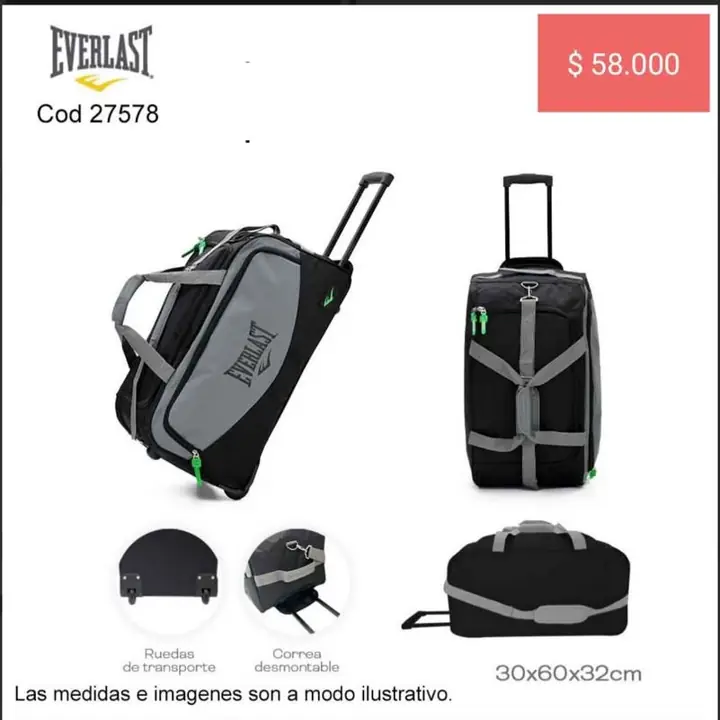 Bolsos de viaje & deportivos. Junio 2025