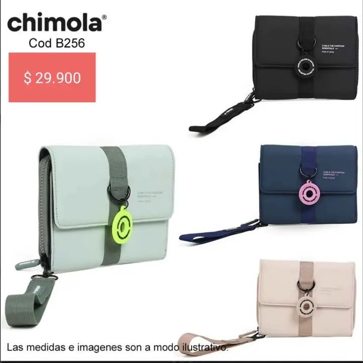 Billeteras chimola. Pedido llega el 15/07/25