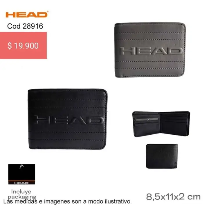 Billeteras hombre. Pedido llega martes 23/09