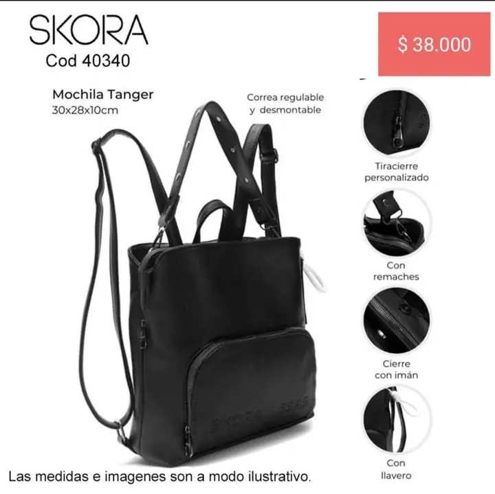 Mochilas varias. Octubre 2025