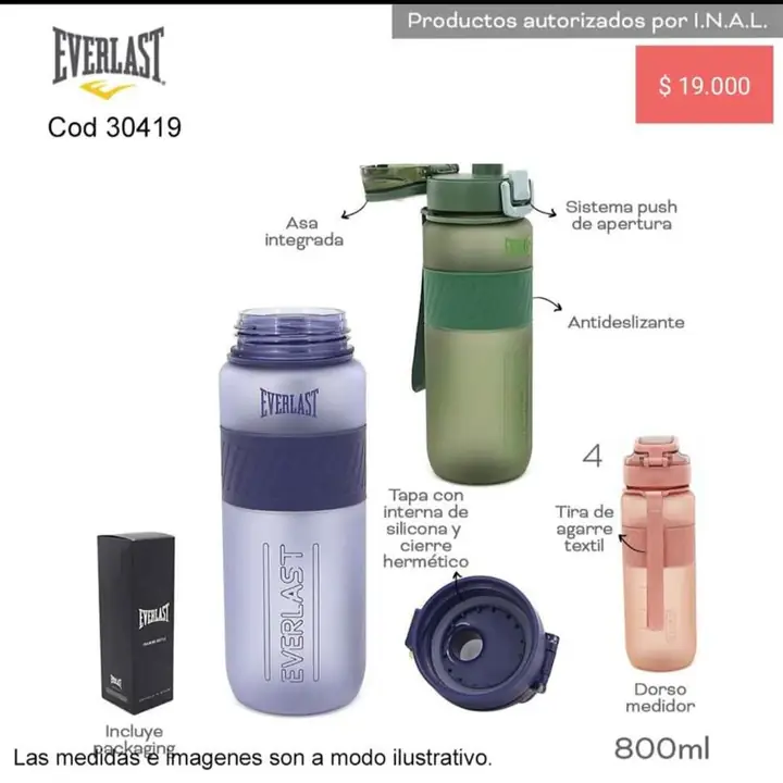 Botellas infantiles y juveniles. Pedidos llega STA rsa viernes 06/02/26