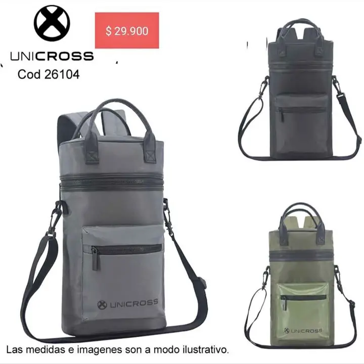 Bolsos/mochilas materos. Julio 2026