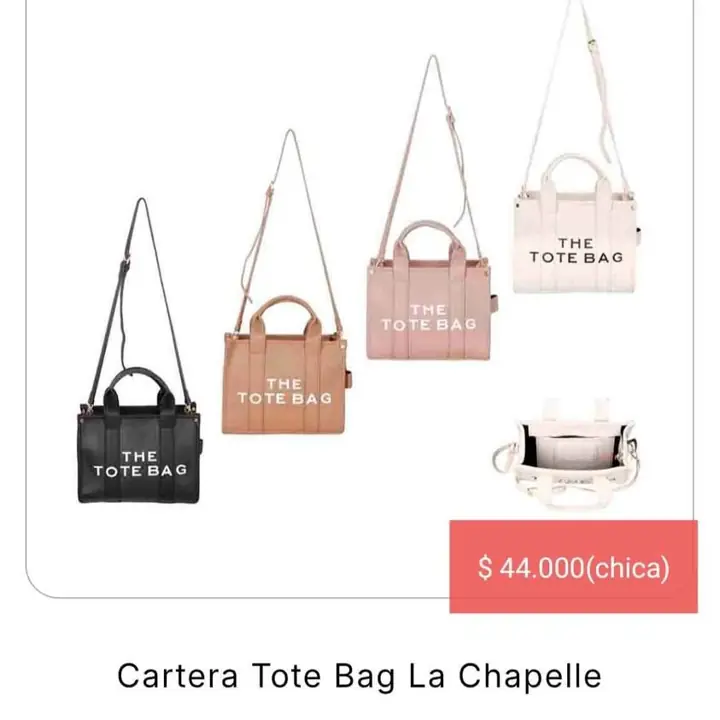 Carteras tote & más. Cyber Monday noviembre 25