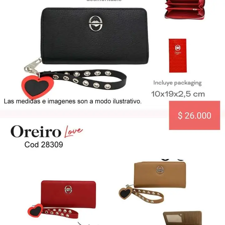 Billetera las Oreiro y más. Agosto 25