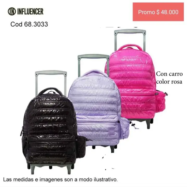 Mochilas 18 P. Últimas. Febrero 2026