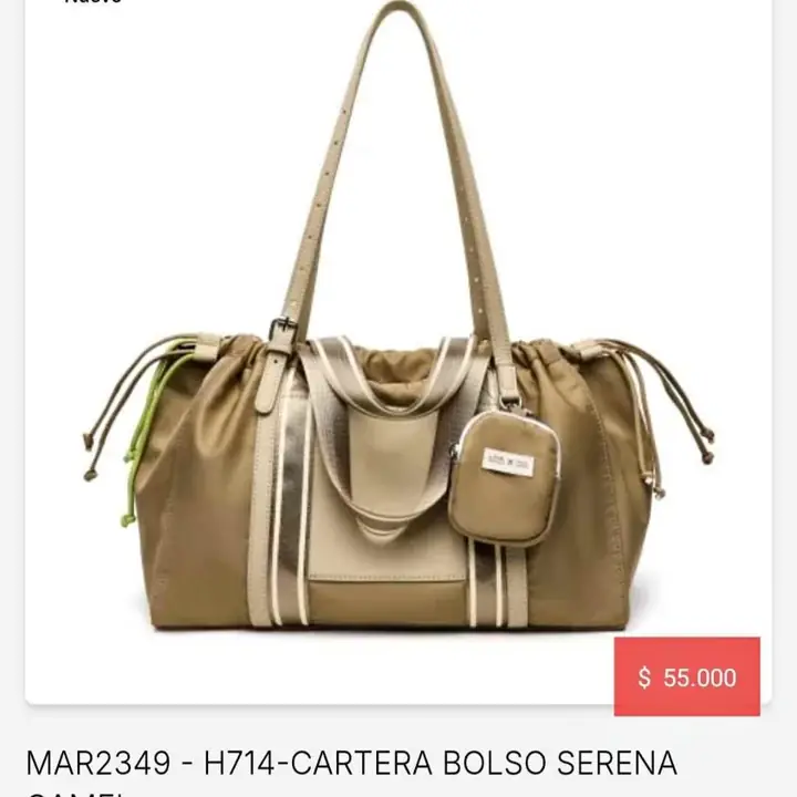 Carteras bolsos urbanos. Pedido llega el 23/04/26