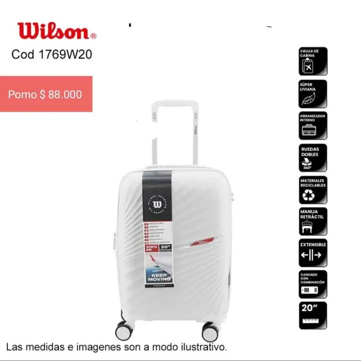Valijas carry on 20 pulgadas. Promo navidad