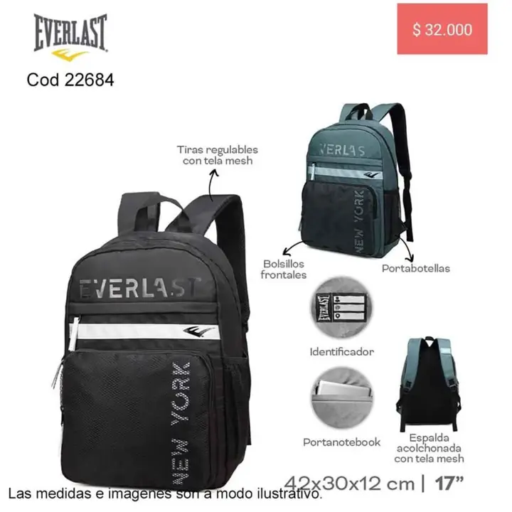 Mochilas juveniles escolares. Febrero 26