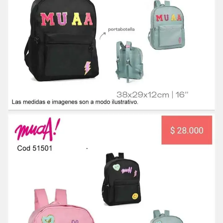 Bolsos & portacelular. Pedido llega el viernes 23/08/24