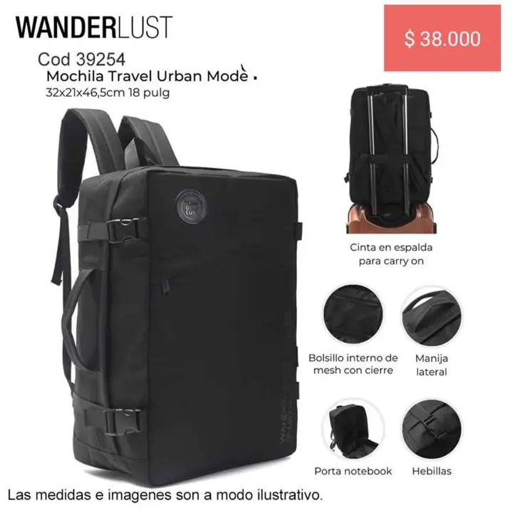 Mochilas de viaje & valijas. Día del padre 25